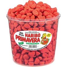 Haribo jordbær Haribo Primavera Strawberries 1150g 500stk