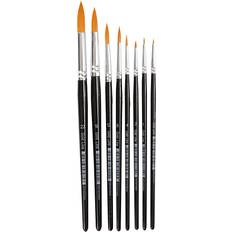 Maleritilbehør Gold Line Brushes Round 0-22 8-pack