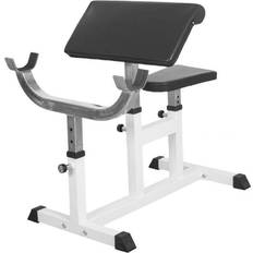 Gorilla Sports Voimistelupenkit Gorilla Sports Seated Curl Bench Preacher Curl