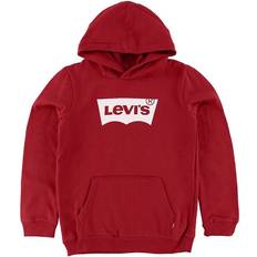 Levi's Batwing Screenprint Hoodie - Red/White