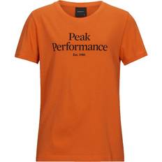 Peak Performance Magliette Peak Performance Junior Original Tee Orange Unisex