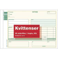 Esselte Kontorsmaterial Esselte Kvittens A5L