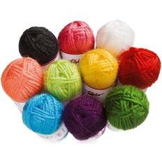 Mini Acrylic Yarn 10x10g
