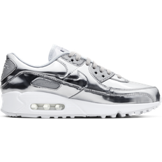 Nike Air Max 90 Metallic Silver Women's