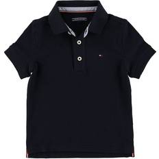 9-12M - Jungen T-Shirts Tommy Hilfiger Boy's Classic Short Sleeve Polo Shirt - Sky Captain (KB0KB03975-420)