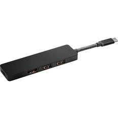 HP Hubs USB HP Hub Usb-C 4 En 1 Type-C Noir