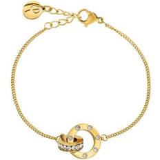 Edblad ida armband Edblad Ida Mini Bracelet - Gold/Transparent