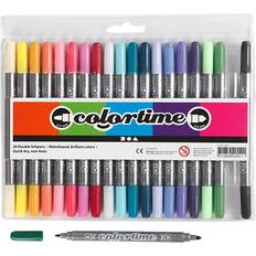 Colortime Double Feltpens 20-pack