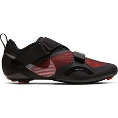 Herren - Innenbereich/Spinning Fahrradschuhe NIKE SuperRep Cycle M - Black/Hyper Crimson/Metallic Silver