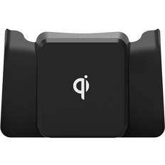 PS4 Qi Wireless Controller Receiver with Build-in Battery Pack- Black