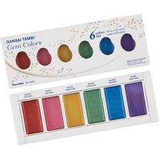 Akvarellmaling Zig Gansai Tambi Gem Colors 6 Set