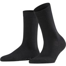 Falke Merinovilla Sukat Falke Soft Merino Sock - Musta