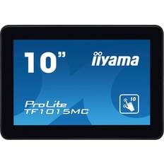 170.0 ° Monitores Iiyama TF1015MC-B2 1280 x 800 Pixeles Negro Multi-touch