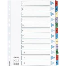 Esselte Office Supplies Esselte Register Mylar 1-12 A4