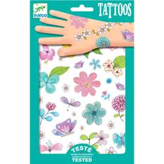 Adesivi saldi Djeco Tattoos Flowers