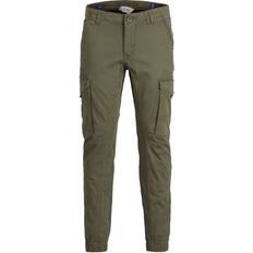 Tasku Housut Jack & Jones JJIPAUL JJFlake Housut Oliivi