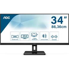 AOC IPS/PLS Écrans AOC Q34E2A LED Display 34" 2560 x 1080 Pixels