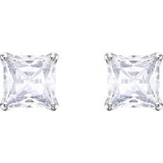 Swarovski Ohrringe Swarovski Attract Stud Pierced Earrings - Silver/White