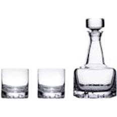 Orrefors Erik Caraffa per Whiskey 3pcs