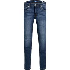 Élasthanne Pantalons Jack & Jones Jean JJILiam Navy Denim Jr