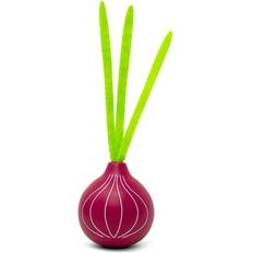 Legetøjsmad MaMaMeMo Red Onion with Wooden Top