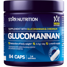 Krom Maghälsa Star Nutrition Glucomannan 84 st