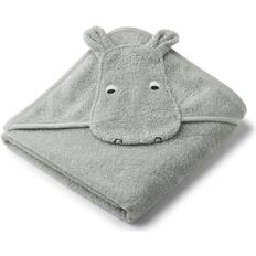 Liewood albert hooded towel Liewood Albert Hooded Baby Towel Hippo