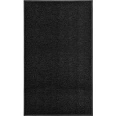 vidaXL Tvättbar Svart 90x150cm