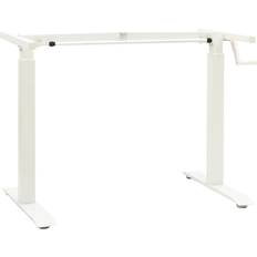 vidaXL Desk Frame Hand Bordben 113cm