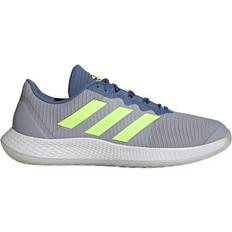 46 ⅓ Trainingsschuhe Adidas ForceBounce Handball - Halo Silver/Hi-Res Yellow/Crew Blue