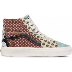 Vans Sk8-Hi (Tiger Patchwork) - Black/True White