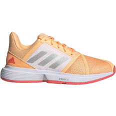 Adidas courtjam 2 adidas CourtJam Bounce W - Acid Orange/Silver Metallic/Hazy Rose