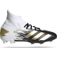 Textile Football Shoes adidas Junior Predator Mutator 20.3 FG - Cloud White/Gold Metallic/Core Black