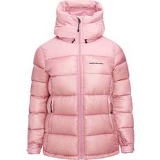 Peak Performance Frost Glacier Down Hood Women Jacket - Frosty Rose