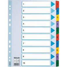 Esselte Office Supplies Esselte Index Mylar 1-10 A4