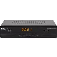 Sì Decoder TV digitali Megasat HD 6000 DS Cavo Full HD Nero Set-top Box TV