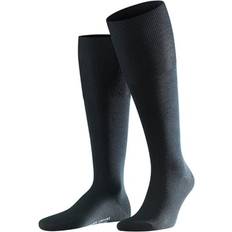 Herren - Merinowolle Bekleidung Falke Airport Men Knee-High Socks - Black