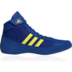 Similicuir Chaussures de Gymnastique et d'Entraînement Adidas Chaussures de boxe HVC FV2473 Bleu