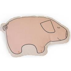 Dieren Kussens Childhome Decorative Cushion Pig