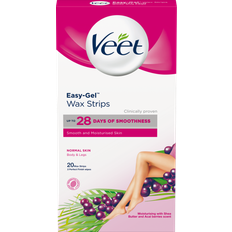 Dermatologisch Getest Waxen Veet Easy Gel Wax Strips Normal Skin