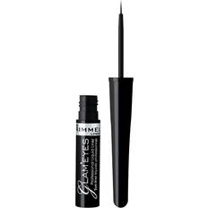 Noir Eyeliners Rimmel Glam'Eyes Liquid Eyeliner 001 Black Glamour