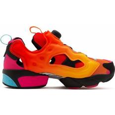 Reebok Strap Trainers Reebok Chromat Instapump Fury Semi - Orange/Ale Yellow/Black