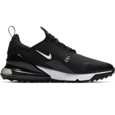 Homme - Nike Air Max 270 Chaussures de golf Nike Air Max 270 Golf Black White Men's