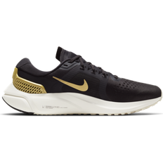 Dam - Multifärgade Sportskor Nike Air Zoom Vomero 15 W - Oil Grey/Ivory/Platinum Tint/Metallic Gold