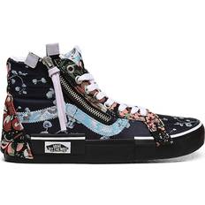 Unisex - Zipper Sneakers Vans Florals SK8-Hi Reissue Cap - Brocade/Black