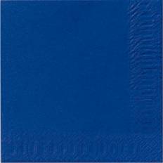 Duni Plates, Cups & Cutlery 33x33cm Dark Blue 500-pack