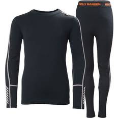 Jr Lifa Merino Midweight Set - Navy (49403-597) 