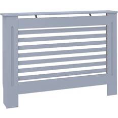 vidaXL Cache-radiateur Anthracite 112x19x81 cm MDF