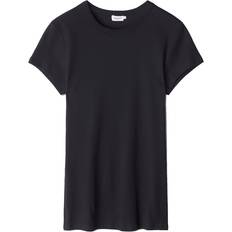 Filippa k lycra tee Filippa K Fine Rib Tee - Black