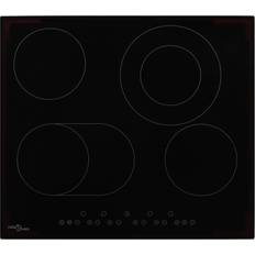 Encimeras vidaXL Vitrocerámica Con 4 Quemadores Control Táctil 6600 W